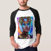 Futuristic Woman Top T-Shirt (Voorkant)
