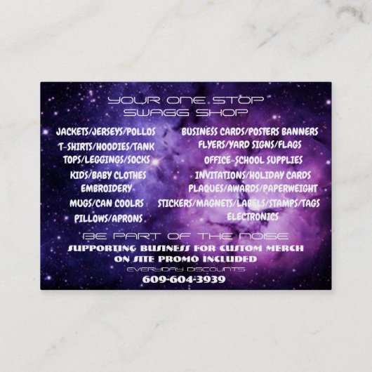 FuturisticGELUISE Visitekaartje (Achterkant)