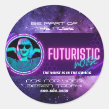 FuturisticNOISE Sticker