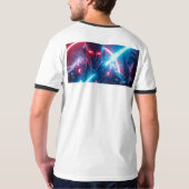 Futuristisch 3D Cinematic T-shirt – Bold Legendary (Achterkant volledig)