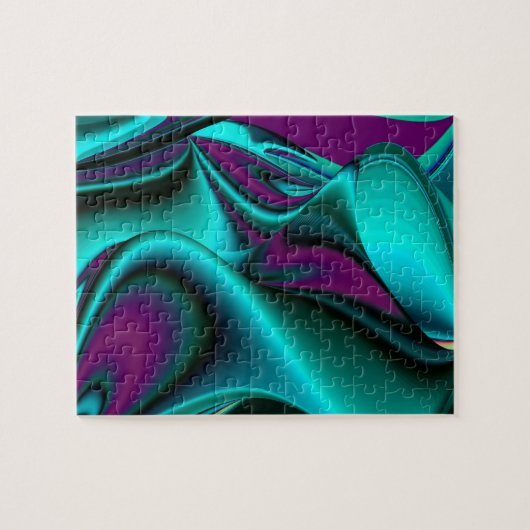 futuristisch Abstract Legpuzzel (Horizontaal)