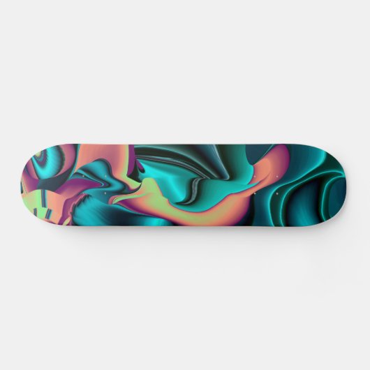 futuristisch, Abstrakt Persoonlijk Skateboard (Horizontaal)