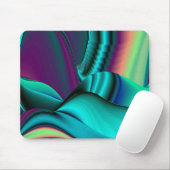 futuristisch, Abstrakt Regenbogen Muismat (Met muis)