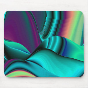 futuristisch, Abstrakt Regenbogen Muismat