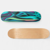 Futuristisch, Abstrakt Skateboard (Horizontaal)