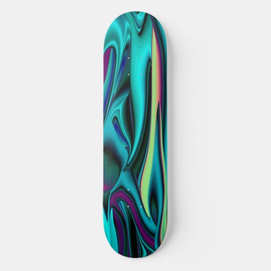 Futuristisch, Abstrakt Skateboard (Voorkant)
