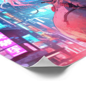 Futuristisch Art Poster: boeiend Ludo ne Agni Om Poster (Hoek)