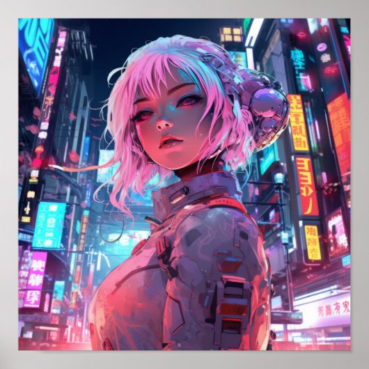 Futuristisch Art Poster: boeiend Ludo ne Agni Om Poster (Voorkant)