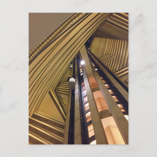 futuristisch briefkaart (Voorkant)