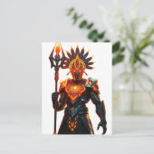 futuristisch Briefkaart (Staand voorkant)