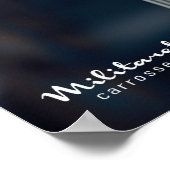 Futuristisch cyborg-poster poster (Hoek)