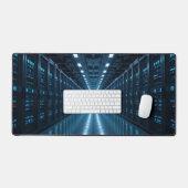 futuristisch datacenterpad bureaumat (Keyboard & Muis)
