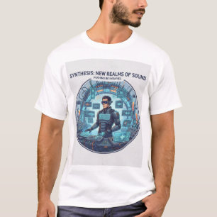 Futuristisch DJ Lab T-shirt – Wetenschap ontmoet g
