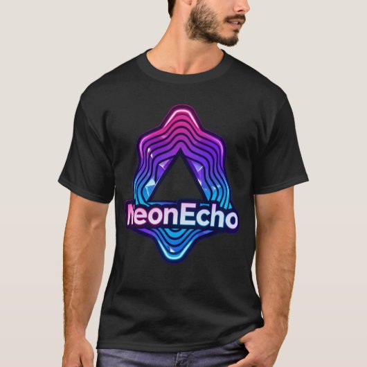 Futuristisch Driehoek Logo T-shirt (Voorkant)