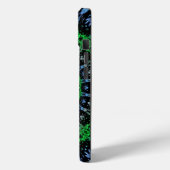 Futuristisch Elektrisch Plasma Fractal Design Case-Mate iPhone Case (Achterkant / Links)