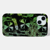 Futuristisch Elektrisch Plasma Fractal Design Case-Mate iPhone Case (Achterkant (horizontaal))