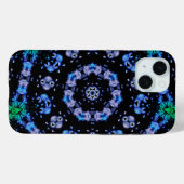 Futuristisch Elektrisch Plasma Fractal Design Case-Mate iPhone Case (Achterkant (horizontaal))