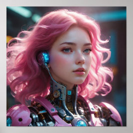 futuristisch esthetisch poster