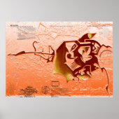 Futuristisch Evo-Poster afdrukken Geoptimaliseerd Poster (Voorkant)