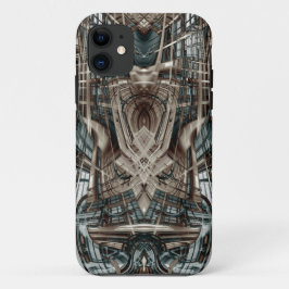 Futuristisch fantasiegebouw iPhone 11 hoesje