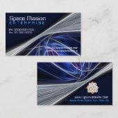 Futuristisch fractaal Visitekaartje (Voorkant / Achterkant)