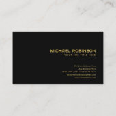 Futuristisch Hexagonal Pattern Hitech | Modern Visitekaartje (Achterkant)