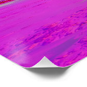 Futuristisch huis te midden van een kleurrijke sur perfect poster (Hoek)