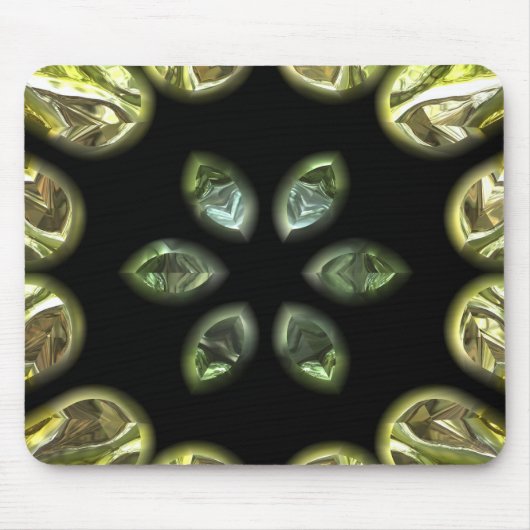 Futuristisch kristal X7-4 Muismat (Voorkant)