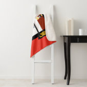 Futuristisch Lijst met Samurai Jack-teken op drie Sherpa Deken (In situ)