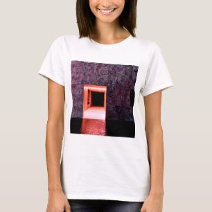 Futuristisch minimalisme ontwerp - strakke schone  t-shirt