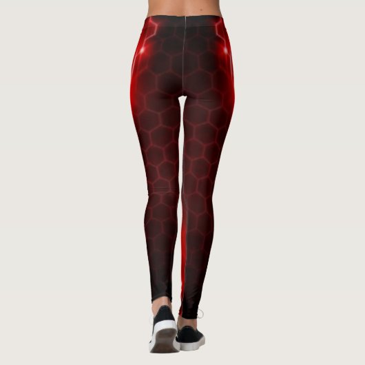 Futuristisch modern leggings (Achterkant)