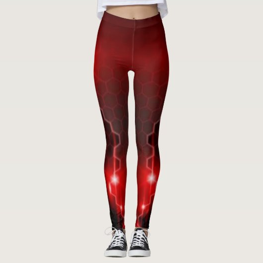 Futuristisch modern leggings (Voorkant)