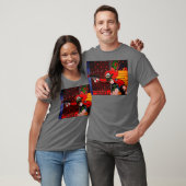 Futuristisch Noel T-shirt (Unisex)