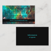 Futuristisch of Sci Fi Auteur Visitekaartje (Voorkant / Achterkant)