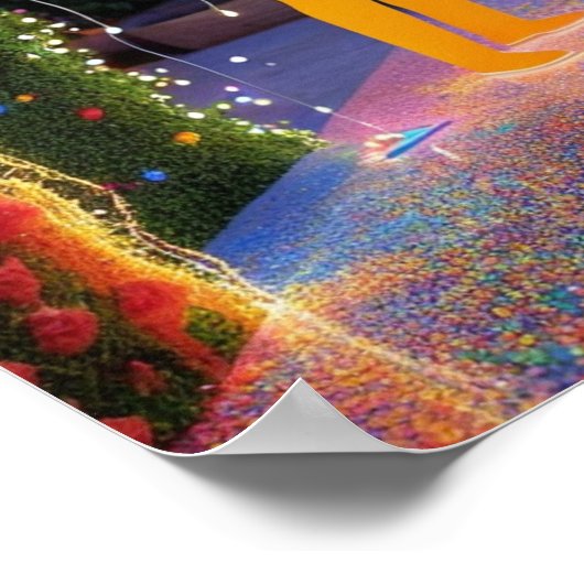 Futuristisch Poster (Hoek)