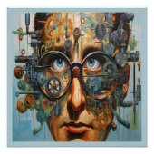 Futuristisch Poster (Voorkant)