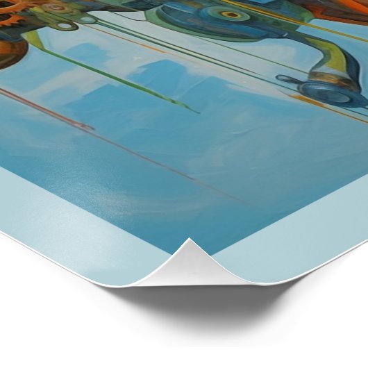 Futuristisch Poster (Hoek)