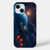 futuristisch ruimteschip Case-Mate iPhone case (Achterkant)