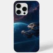 futuristisch ruimteschip Case-Mate iPhone case (Achterkant)