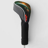 futuristisch ruimteschip golfheadcover (Schuin)