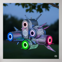 Futuristisch Ruimteschip Vogelhuis