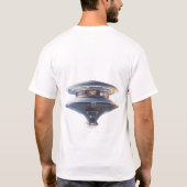 Futuristisch Sci-Fi Ruimtestation T-shirt – Episch (Achterkant)