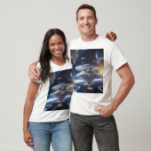 Futuristisch Sci-Fi Ruimtestation T-shirt – Episch (Unisex)