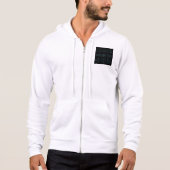 Futuristisch Tech Pijl Circuit Ontwerp Hoodie (Voorkant)