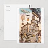  futuristisch Uitzicht van Faneuil Hall Briefkaart (Voorkant / Achterkant)