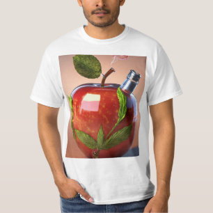 "Futuristisch Vleugel Tattoo T-Shirt – Fijne Lijn