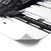 Futuristisch Waakzaam Oog: Bewakingscamera van To Poster (Hoek)