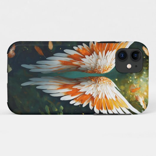 Futuristisch Wing Tattoo Art Mobiel Hoesje Ontwerp (Achterkant (horizontaal))