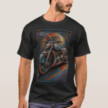 Futuristische Aangepaste Motorfiets – 3D Micro Moz