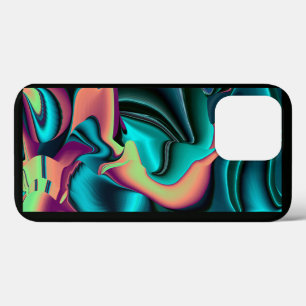 Futuristische Abstracte 3D Metallic Rainbow Art Case-Mate iPhone Case